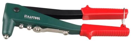 Заклепочник с литым корпусом, KRAFTOOL &quot;NX-3&quot; 31170, для заклёпок d=2,4-4,8 мм - алюминий и сталь, d=2,4-4,0 - нерж сталь 31170 купить в Новом Уренгое