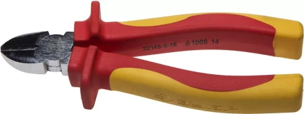 Бокорезы ЗУБР &quot;ПРОФЕССИОНАЛ&quot; &quot;ПРОФИЭЛЕКТРИК&quot;, диэлектрические, двухкомпонентная рукоятка, высоковольтные до ~1000В, 160мм 22145-5-16 купить в Новом Уренгое