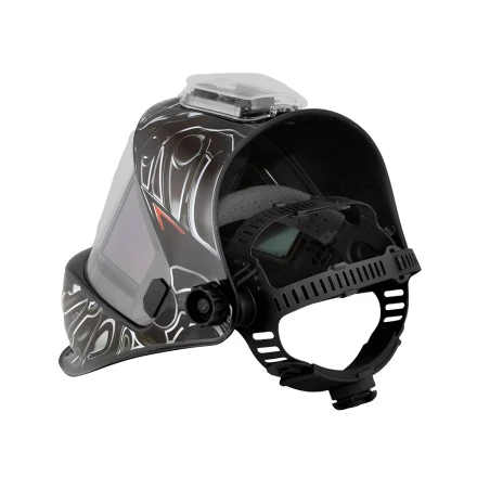 Маска сварщика Корунд МЕГА чёрная ф-р MEGA внеш. регулировка в коробке купить в Новом Уренгое