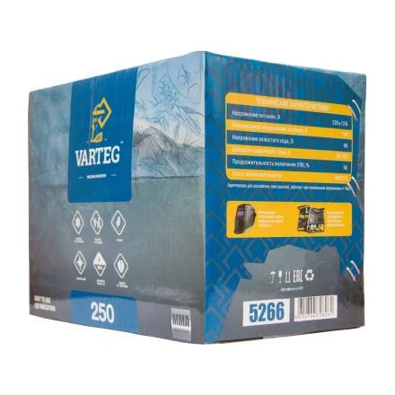 Сварочный аппарат VARTEG 250 купить в Новом Уренгое