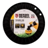 Леска для триммера зубчатый квадрат, 2,4мм х 172м, на DIN катушке FLEX CORD// Denzel 96804 купить в Новом Уренгое