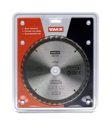 Диск пильный ф200х30 z40 дерево VMX 512423 купить в Новом Уренгое