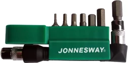 Комплект вставок шестигранных 2-8мм 1/4" DR 8 предметов S08H2H8S Jonnesway 47462