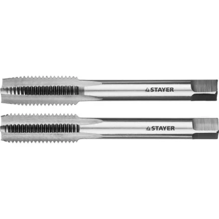 Комплект метчиков STAYER &quot;MASTER&quot;, сталь 9ХС, М12х1,75, 2 шт 28025-12-1.75-H2 купить в Новом Уренгое