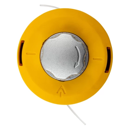 Катушка для мотокосы, полуавтомат.,легкая загрузка лески, гайка M10x1,25, алюм.кнопка Kronwerk 96355 купить в Новом Уренгое