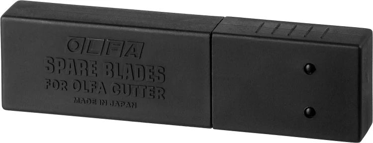 Лезвия OLFA сегментированные BLACK MAX, 9х80х0,38мм, 13 сегментов, 50шт OL-ABB-50B купить в Новом Уренгое