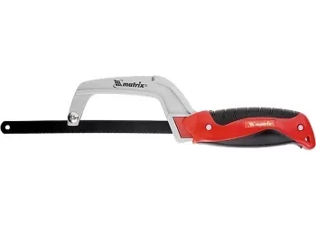 Ножовка по металлу, 250 мм, обрезиненная рукоятка MATRIX 775605 купить в Новом Уренгое