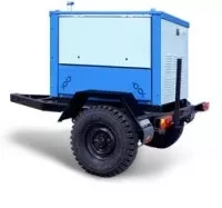 Агрегат сварочный АДД-5001 на шасси (Двигатель Д-242) Исток