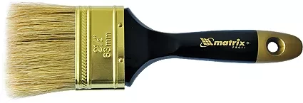 Кисть плоская "Профи" 1,5" натуральная щетина деревянная ручка  MATRIX 83151 купить в Новом Уренгое