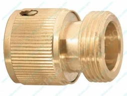 Соединитель латунный быстросъемный внешняя  резьба 3/4" посадочный D 3/4"  PALISAD 66275