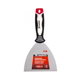 Шпательная лопатка из нержавеющей стали 120 мм трехкомпонентная ручка Matrix 85537