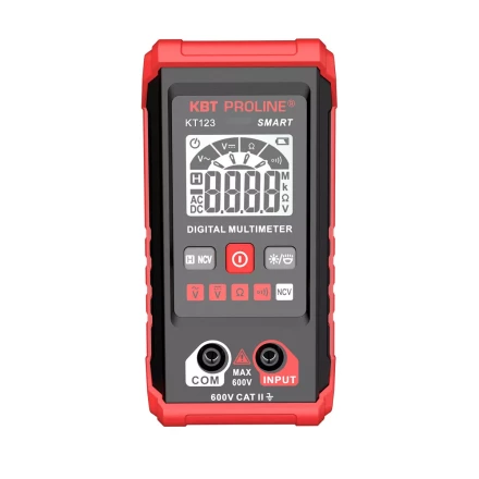 Мультиметр цифровой компактный КВТ SMART KT 123 с автоматическим выбором режимов и пределов измерений (88550) купить в Новом Уренгое