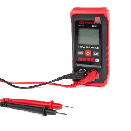 Мультиметр цифровой компактный КВТ SMART KT 123 с автоматическим выбором режимов и пределов измерений (88550) купить в Новом Уренгое
