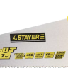 Ножовка универсальная (пила) STAYER Universal 450 мм, 7 TPI, универсальный зуб, рез вдоль и поперек волокон, для средних заготовок, фанеры, ДСП, МДФ 1510-45_z01 купить в Новом Уренгое