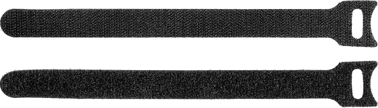 ЗУБР ВЕЛЬКРО, 16 x 210 мм, нейлон РА66, 100 шт, черные, кабельные стяжки-липучки, Профессионал (30932-100) купить в Новом Уренгое