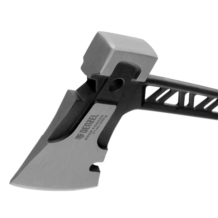 Топор цельнокованый 600 г Denzel 21499, двухкомпонентная обрезиненная рукоятка купить в Новом Уренгое