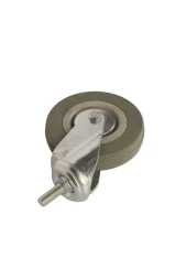 Колесо аппаратное поворотное SCtg 55 120 мм с болтом (серое) (F) 1003627