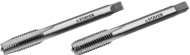Комплект метчиков STAYER "MASTER", сталь 9ХС, М8х1,25, 2 шт 28025-08-1.25-H2 купить в Новом Уренгое