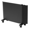 Конвектор электрический Denzel XCE-1500 B, 230 В, 1500 Вт, X-образный нагреватель черный 98128 купить в Новом Уренгое