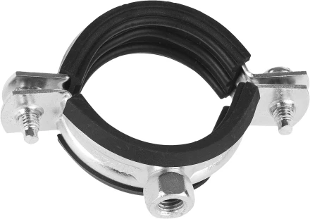 ЗУБР. Хомут трубный с гайкой, оцинкованный, 1&quot;, 1шт 37850-32-36-1 купить в Новом Уренгое