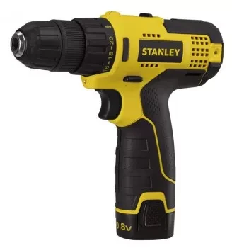 Дрель аккумуляторная Stanley STCD1081B2 в кейсе купить в Новом Уренгое