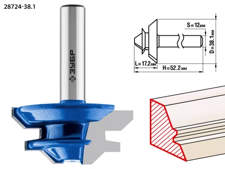 Фрезы кромочные для углового сращивания серия ПРОФЕССИОНАЛ купить в Новом Уренгое