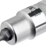Торцовая бита-головка KRAFTOOL "INDUSTRIE QUALITAT", материал S2, HEX, сатинированная, 1/2", H4 27908-04_z01 купить в Новом Уренгое
