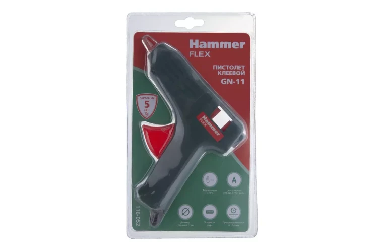 Пистолет клеевой HAMMER GN-11 купить в Новом Уренгое