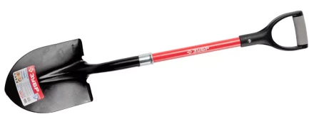 Лопата ЗУБР &quot;МАСТЕР&quot; САДОВОД штыковая, фиберглассовый черенок, пластиковая рукоятка, 295x215x1000мм 39547_z01 купить в Новом Уренгое