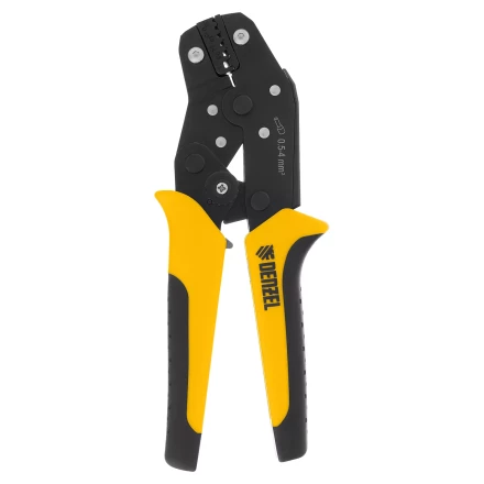 Клещи для обжима наконечников штыревых НШВ, НШВИ, НШВИ-2, 0,5-4 мм2 Denzel 17743 купить в Новом Уренгое