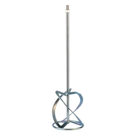 Насадка для миксера, для легких растворов Сибртех, 160 х 590 мм, оцинкованная, хвостовик резьба М14, 848997 купить в Новом Уренгое