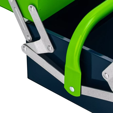 Ящик для инструмента Сибртех 90750, 430 х 200 х 160 мм, три секции, металлический купить в Новом Уренгое