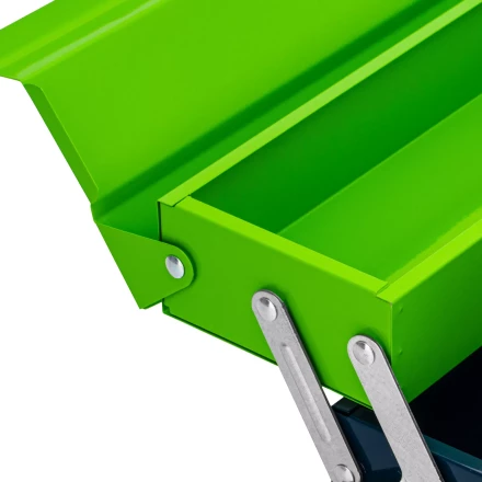 Ящик для инструмента Сибртех 90750, 430 х 200 х 160 мм, три секции, металлический купить в Новом Уренгое