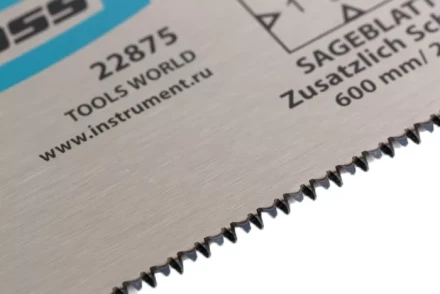 Пильное полотно для прецизионного стусла &quot;PIRANHA&quot; 600 мм каленый зуб 17 TPI GROSS 22875 купить в Новом Уренгое