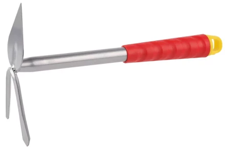 Мотыжка GRINDA, сердцевидное лезвие, 2 зубца, из углеродистой стали с коннекторной системой, 310 мм 8-421437_z01 купить в Новом Уренгое