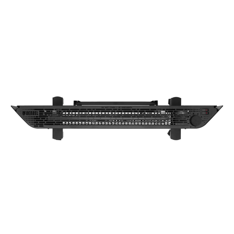 Конвектор электрический Denzel XCE-2000 B, 230 В, 2000 Вт, X-образный нагреватель черный 98129 купить в Новом Уренгое