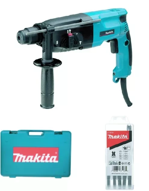 Перфоратор Makita HR2450X8 (НАБОР БУРОВ ИЗ 5 шт. В ПОДАРОК) купить в Новом Уренгое