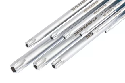 Набор ключей имбусовых TORX-TT T10-T50 экстра-длинные S2 сатинированные 9 шт Gross 16408 купить в Новом Уренгое