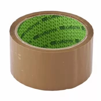 Клейкая лента &quot;Эксперт&quot; 45 мкм 48 мм х 60 м цвет коричневый Сибртех 88724 купить в Новом Уренгое