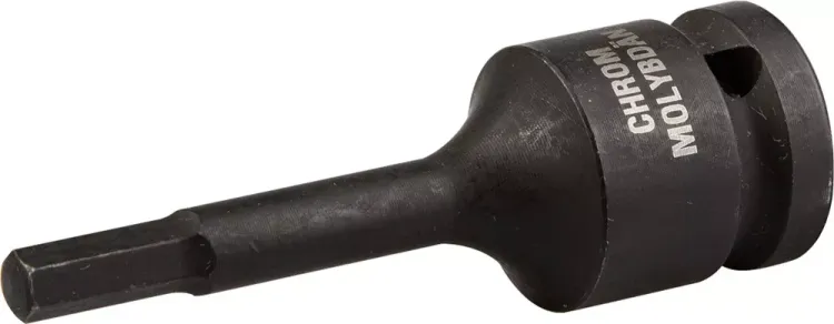 Торцовая головка KRAFTOOL "INDUSTRIE QUALITAT" ударная (1/2"), HEX, Cr-Mo, фосфатированная, H7 27950-07 купить в Новом Уренгое