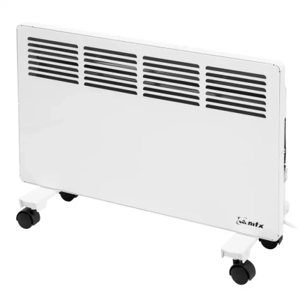 Конвектор электрический КМ-1500.2, 230 В, 1500 Вт, X-образный нагреватель, колеса, термостат // MTX 98125 купить в Новом Уренгое
