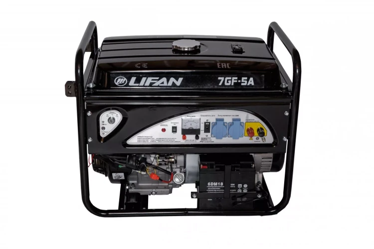 Бензогенератор LIFAN 7GF-5A автомат купить в Новом Уренгое