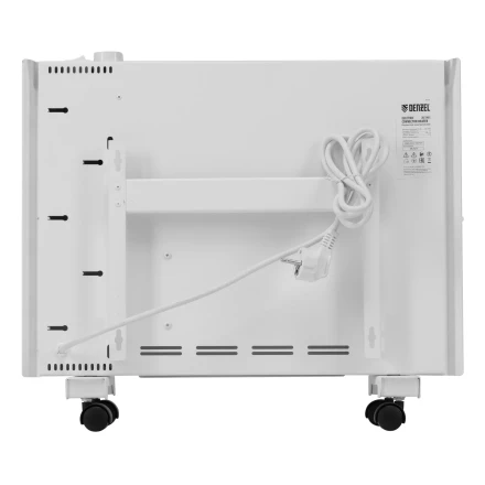 Конвектор электрический Denzel XCE-1000, 230 В, 1000 Вт, X-образный нагреватель белый 98130 купить в Новом Уренгое