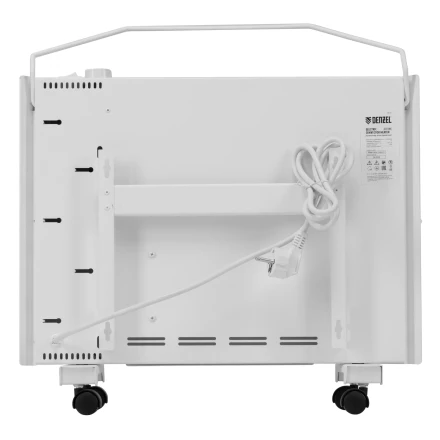 Конвектор электрический Denzel XCE-1000, 230 В, 1000 Вт, X-образный нагреватель белый 98130 купить в Новом Уренгое