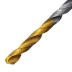 Сверло спиральное по металлу Denzel 4 x 75 мм, Р6М5, Golden Tip, 718229 купить в Новом Уренгое