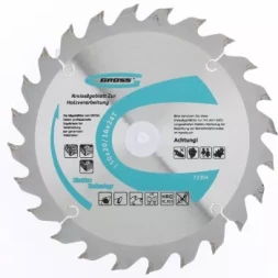 Пильный диск по дереву 185 x 20/16 x 24Т GROSS 73313