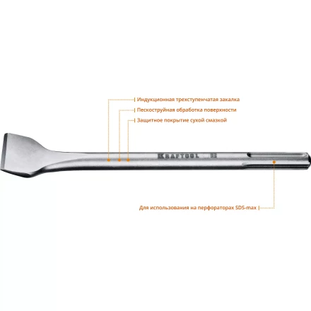 Зубило SDS-Max 29333-50-300 купить в Новом Уренгое