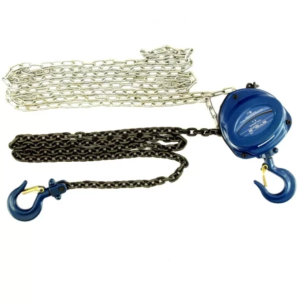 Таль цепная 1 т h подъема 2,5 м расстояние между крюками 350 мм Stels 51944 купить в Новом Уренгое
