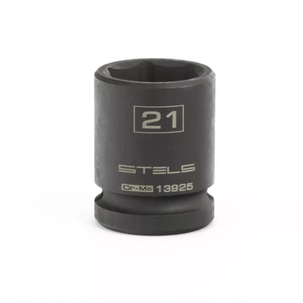 Головка ударная шестигранная 21 мм 1/2 CrMo Stels 13925 купить в Новом Уренгое