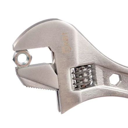 Ключ разводной гаечный КВТ РКП-200, 200 мм, максимальный развод 28 мм (92064) купить в Новом Уренгое